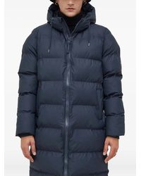 Rains - Alta Hooded-Neckline Quilted Jacket - Lyst