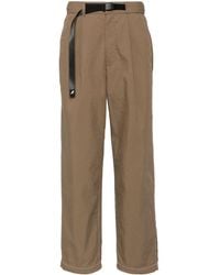 SPORT b. by agnès b. - High-Rise Straight-Leg Trousers - Lyst
