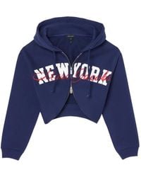 Marc Jacobs - Canal St Cropped Hoodie - Lyst