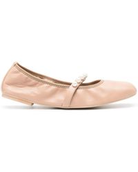 Stuart Weitzman - Goldie Ballerina Shoes - Lyst