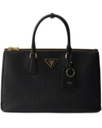 Prada - Galleria Large Saffiano Leather Bag - Lyst