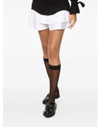 Hamza - Ruffled Mini Skirt - Lyst