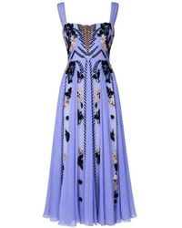 Temperley London - Sequin-Embellished Embroidered Dress - Lyst