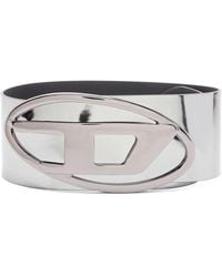 DIESEL - Oval D Logo B-1Dr 80 Belt X09710P1660 - Lyst