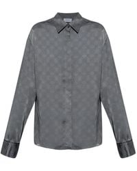 Off-White c/o Virgil Abloh - Monogram-Jacquard Shirt - Lyst