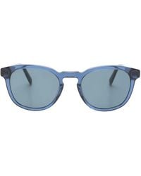 Benetton - Cento Round-Frame Sunglasses - Lyst