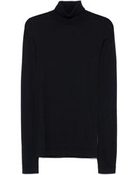 Barena - Jersey de mnaga larga con cuello alto - Lyst