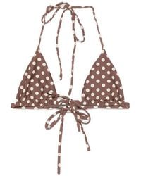 Montce - Vivian Emma Polka Dot Bikini Top - Lyst