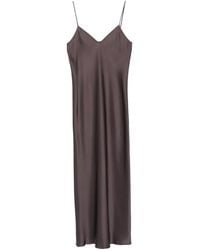 Antonelli - V-Neck Slip Maxi Dress - Lyst