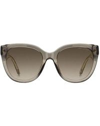 Marc Jacobs - Logo-Plaque Cat-Eye Sunglasses - Lyst