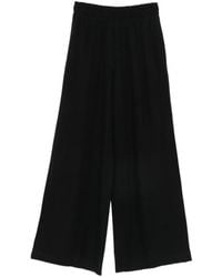 MOUTAKI - Elasticated-Waistband Palazzo Pants - Lyst