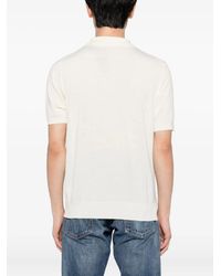 Canali - Wool Polo Shirt - Lyst