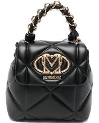 Love Moschino - Sac À Dos Matelassé À Logo - Lyst