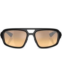 Prada Linea Rossa - Double-Bridge Sunglasses - Lyst