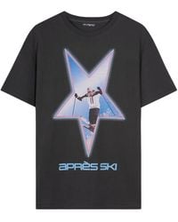 OPEN YY - Star-Print T-Shirt - Lyst
