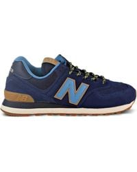 New Balance - Baskets 574 En Daim - Lyst