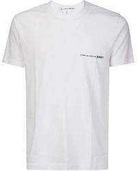 Comme des Garçons - T-Shirt mit Logo - Lyst