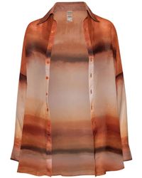 Baobab - Lulu Sheer Drop-Shoulder Shirt - Lyst