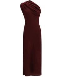 KHAITE - Gedrapeerde Jurk - Lyst