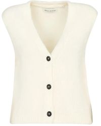 Marc O' Polo - Button-Front Knitted Vest - Lyst