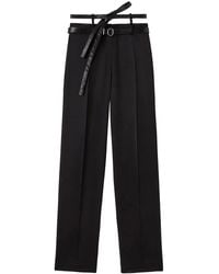 Jil Sander - Silk Trousers - Lyst