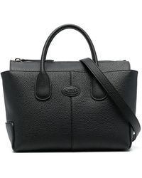 Tod's - Medium Di Leather Tote Bag - Lyst