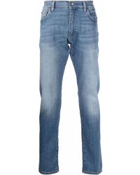 Dolce & Gabbana - Washed Denim Slim-cut Jeans - Lyst