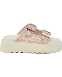Casadei - Birky Ale Platform Buckled Sandals - Lyst