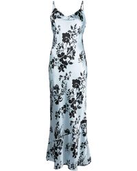 Reformation - Parma Floral-print Silk Dress - Lyst