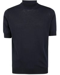 FILIPPO DE LAURENTIIS - T-Shirt mit Rollkragen - Lyst