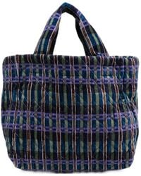 Epice - Gesteppter Tote Bag Mit Karomuster - Lyst