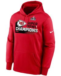 Nike - Kansas City Chiefs Logo-Print Hoodie - Lyst