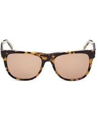 Guess - Lunettes De Soleil Rectangulaires À Effet Écailles De Tortue - Lyst