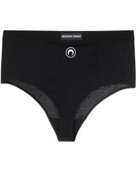 Marine Serre - Crescent Moon Organic-Cotton Briefs - Lyst