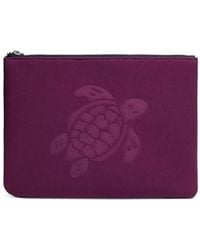 Vilebrequin - Turtle Embossed Clutch - Lyst