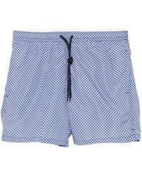 Drumohr - Patterned Swim Shorts - Lyst