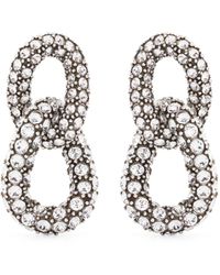 Isabel Marant - Funky Ring Crystal-embellished Earrings - Lyst