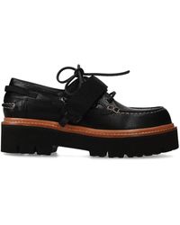 Premiata - Leather Lace-Up Shoes - Lyst