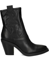 Ash - 80Mm Jagger Paneled Ankle Boots - Lyst