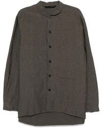 Forme D'expression - Crinkled-Finish Shirt - Lyst