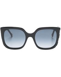 Carolina Herrera - Cat-eye Frame Gradient Sunglasses - Lyst