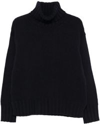 Jucca - Roll-Neck Ribbed-Trim Sweater - Lyst