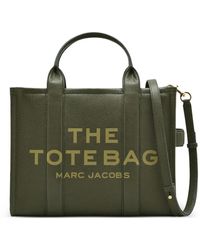 Marc Jacobs - Borsa The Leather Tote Bag Media - Lyst