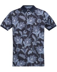 Etro - Botanical-Print Cotton Shirt - Lyst