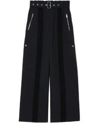 3.1 Phillip Lim - ベルテッド ハイウエスト ワイドパンツ - Lyst