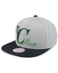 Mitchell & Ness - Boston Celtics Baseball Cap - Lyst