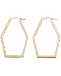 La DoubleJ - Portal Geometric Hoop Earrings - Lyst