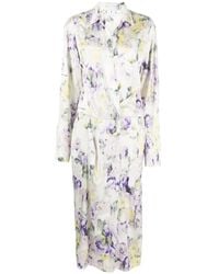 Off-White c/o Virgil Abloh - Floral-print Dress - Lyst