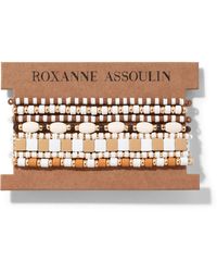 Roxanne Assoulin - Color Therapy® White Bracelet Set - Lyst