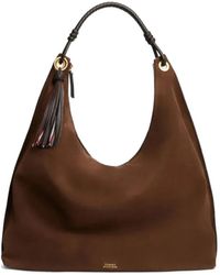 Tommy Hilfiger - Zip-Fastening Tassel-Detail Shoulder Bag - Lyst